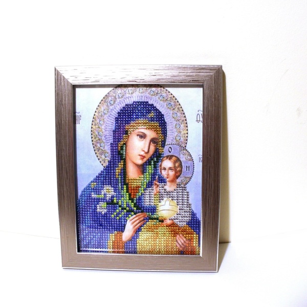 Εικόνα της Παναγίας να κρατάει το Χριστό - πίνακες & κάδρα, πρωτότυπα δώρα, εικόνες αγίων - 2