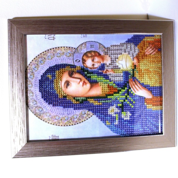 Εικόνα της Παναγίας να κρατάει το Χριστό - πίνακες & κάδρα, πρωτότυπα δώρα, εικόνες αγίων - 3