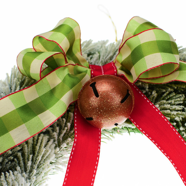 Χριστουγεννιάτικο στεφάνι - στεφάνια, διακόσμηση, διακοσμητικά, χριστουγεννιάτικα δώρα - 4