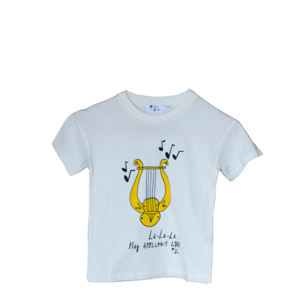 Apollon's Lyre T-Shirt - κορίτσι, αγόρι, t-shirt, Black Friday, παιδικά ρούχα