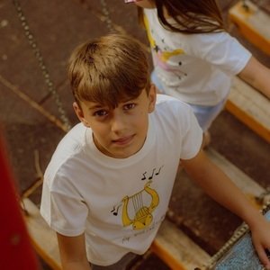 Apollon's Lyre T-Shirt - κορίτσι, αγόρι, t-shirt, Black Friday, παιδικά ρούχα - 3