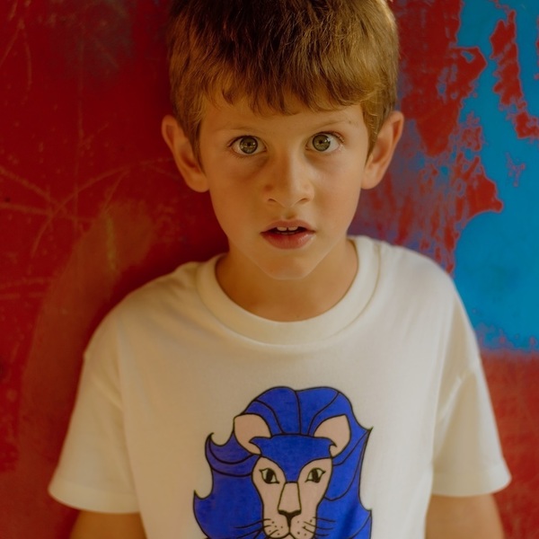 Μπλε Λιοντάρι T-Shirt - Black Friday, για παιδιά, παιδικά ρούχα - 2