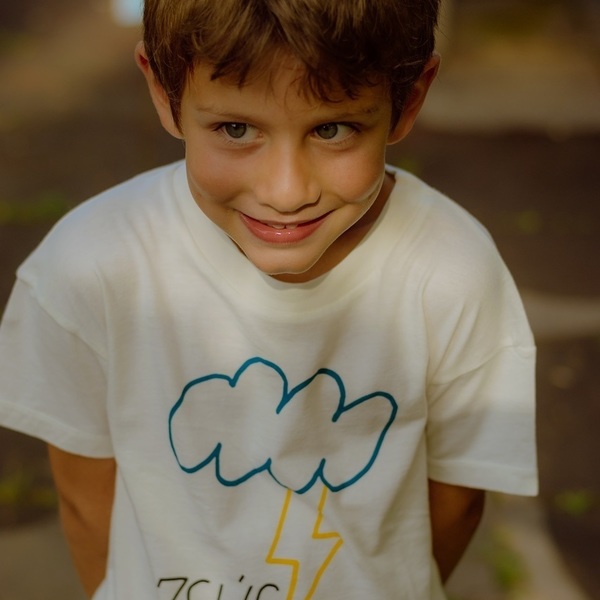 Zeus Power Blue T-Shirt - κορίτσι, αγόρι, t-shirt, Black Friday, παιδικά ρούχα - 3