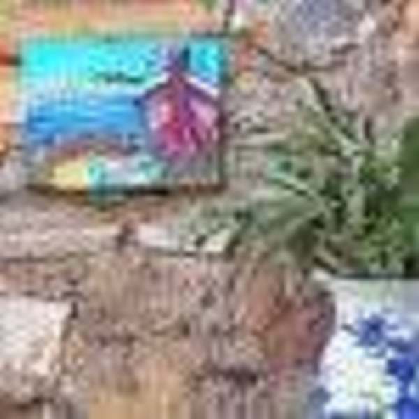 Διακοσμητικός Παραδοσιακός Πίνακας - Ψαροχώρι - πίνακες & κάδρα, πίνακες ζωγραφικής - 4