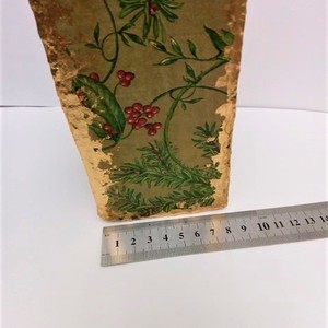 Χριστουγεννιατικα κουτια χειροποιητα απο ανακυκλωση συσκευων για γαλα και χαρτωνι 8x8x16cm - vintage, χαρτί, χειροποίητα, διακοσμητικά, χριστουγεννιάτικα δώρα, στολισμός τραπεζιού - 3