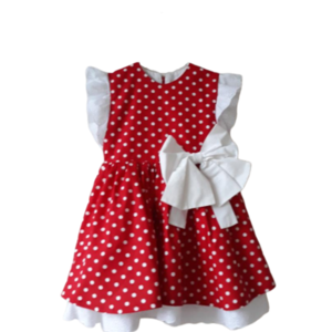 Βαμβακερό φόρεμα - κορίτσι, παιδικά ρούχα, φούστες & φορέματα, 1-2 ετών