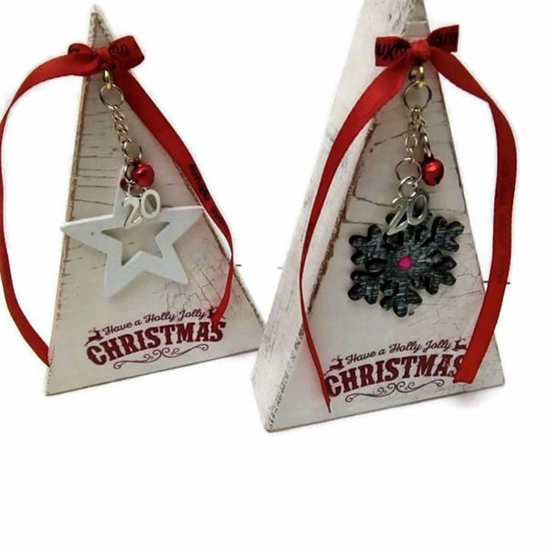 Ξυλινο χριστουγεννιατικο δεντρο χειροποιητο.Ξύλινα στολίδια Χριστουγέννων - χειροποίητα, χριστουγεννιάτικα δώρα, δώρο για γιατρό, γούρια