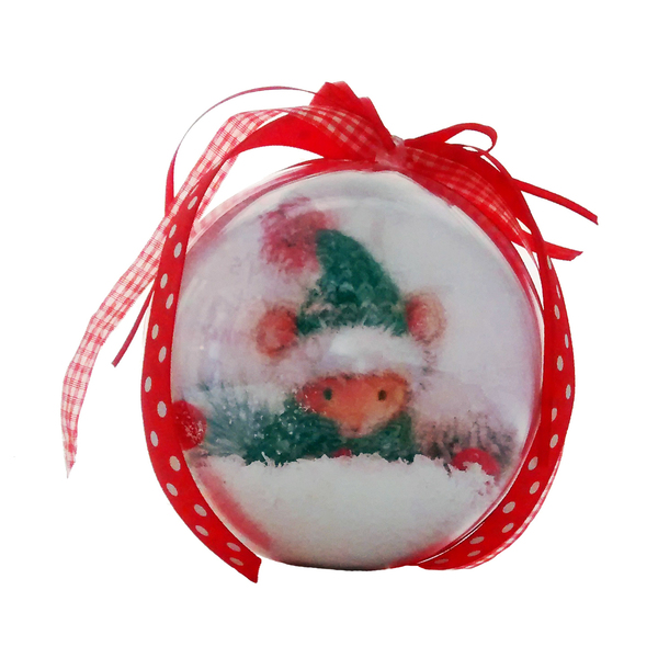 Διακοσμητική μπάλα 1st Christmas - plexi glass, χριστουγεννιάτικο, πρώτα Χριστούγεννα, στολίδια, προσωποποιημένα - 3
