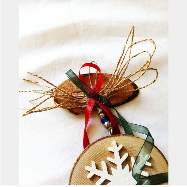 Snowflake lucky charm! - charms, δώρο, χριστουγεννιάτικα δώρα, γούρια - 2