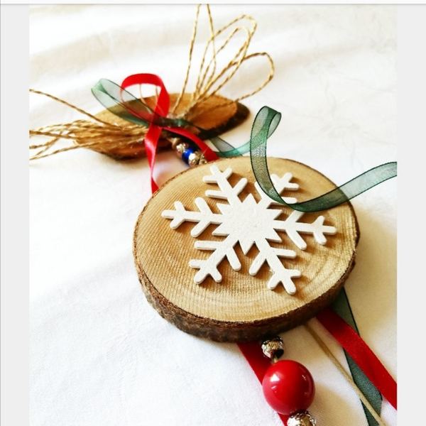 Snowflake lucky charm! - charms, δώρο, χριστουγεννιάτικα δώρα, γούρια - 3