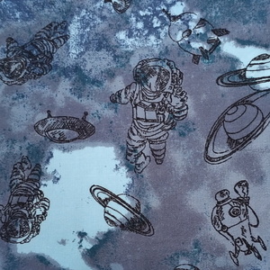 Neck warmer / παιδικός λαιμός SPACEMAN - αγορίστικο, δώρα γενεθλίων, λαιμοί, Black Friday - 4