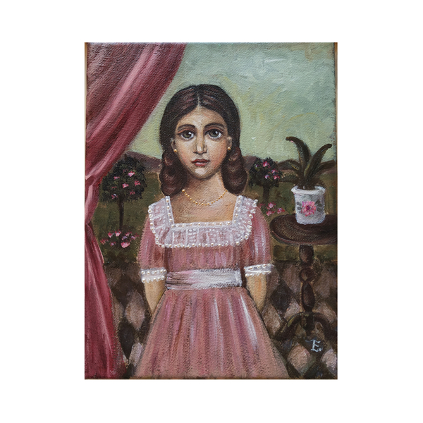 Κορίτσι με στεφανι - πίνακες & κάδρα