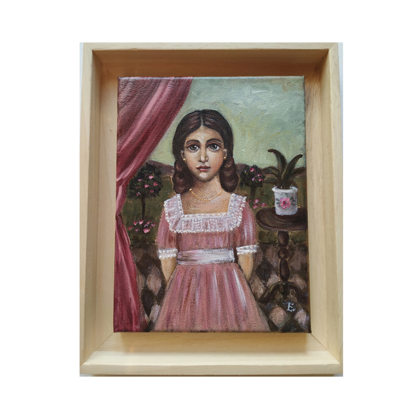 Κορίτσι με στεφανι - πίνακες & κάδρα - 2