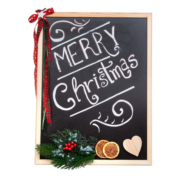 Χριστουγεννιάτικο καδράκι chalkboard - πίνακες & κάδρα, διακοσμητικά