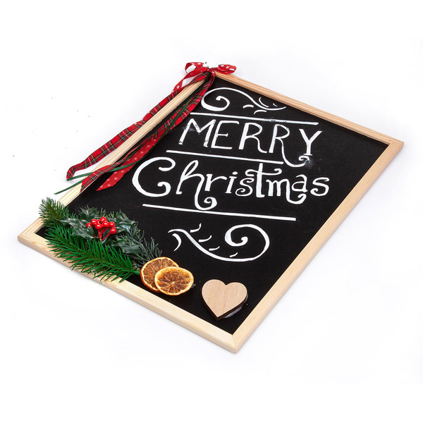 Χριστουγεννιάτικο καδράκι chalkboard - πίνακες & κάδρα, διακοσμητικά - 2