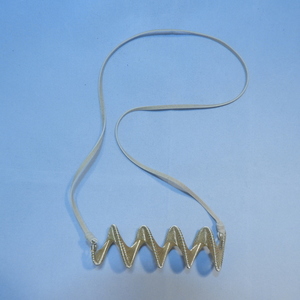 Kyma necklace - ιδιαίτερο, επιχρυσωμένα, ορείχαλκος, κοντά