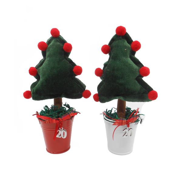 Χειροποίητο Χριστουγεννιάτικο διακοσμητικό - βελούδο, χειροποίητα, χριστουγεννιάτικο, χριστουγεννιάτικο δέντρο, διακοσμητικά - 3
