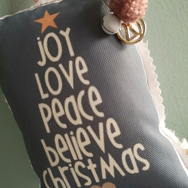 Γούρι 2020 Joy, love, peace - χριστουγεννιάτικα δώρα - 2