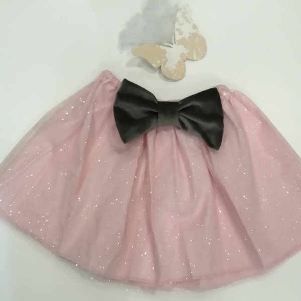 τούλινη φούστα με glitter - κορίτσι, γκλίτερ, παιδικά ρούχα, βρεφικά ρούχα, 1-2 ετών - 3