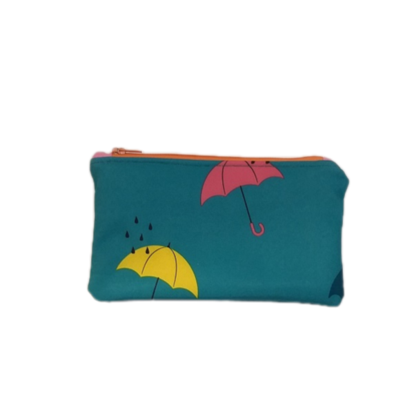 πορτοφόλι ομπρέλες - ύφασμα, αδιάβροχο, χειροποίητα, πρωτότυπα δώρα, πορτοφόλια κερμάτων - 2