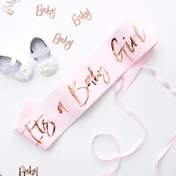 Κορδέλα It's a Girl - baby shower - 2