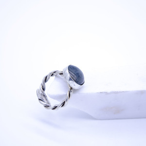 "Green Agate" silver 925 ring - ασήμι, ημιπολύτιμες πέτρες, ημιπολύτιμες πέτρες, Black Friday, αυξομειούμενα - 2