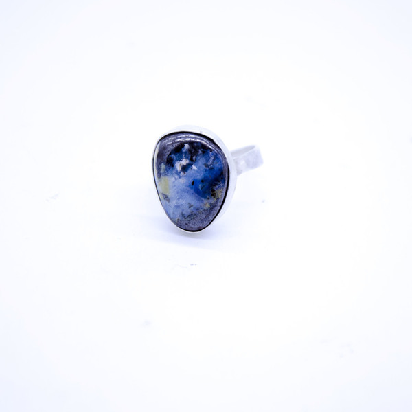 "Blue opal'' silver925 ring - ασήμι, Black Friday, αυξομειούμενα - 2