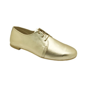 MARGO SHOES OXFORD Δέρμα Χρυσό - 2