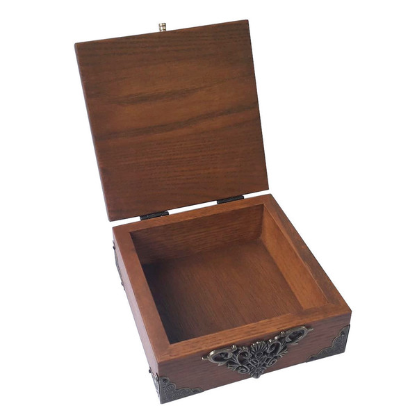 Χειροποίητο ξύλινο κουτί χαραγμένο με κέλτικο σχέδιο δέντρο - κουτί, χειροποίητα - 4