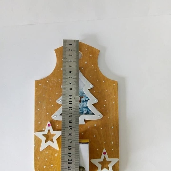 Ημερολόγια 2020 Επιτοίχια ξυλινα Χειροποίητα..Ξυλο κοπης με τεχνική decoupage - χειροποίητα, διακοσμητικά, χριστουγεννιάτικα δώρα, δώρα για δασκάλες, ξύλινα διακοσμητικά τοίχου - 4