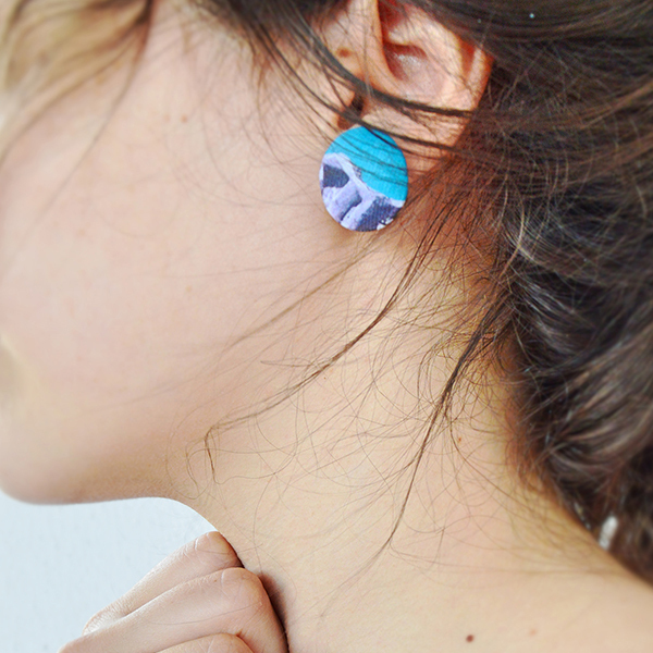 art earrings | Lace - φθηνά - 2