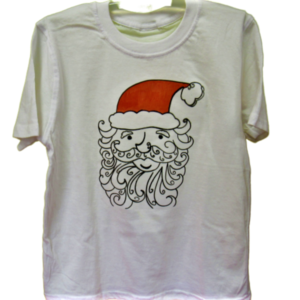 Παιδικό μπλουζάκι - βαμβάκι, ζωγραφισμένα στο χέρι, χριστουγεννιάτικα δώρα, παιδικά ρούχα