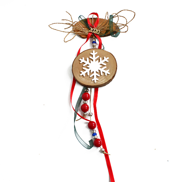 Snowflake lucky charm! - charms, δώρο, χριστουγεννιάτικα δώρα, γούρια