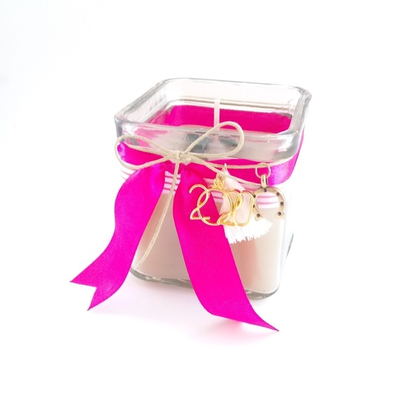 Αρωματικό Κερί ♥ Γούρι 2020 για το σπίτι - γυαλί, κερί, αρωματικό, κεριά & κηροπήγια