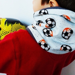 Neck warmer / παιδικός λαιμός FOOTBALL FUN - αγορίστικο, λαιμοί - 2