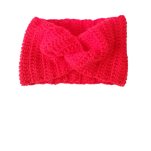 Πλεκτό Τουρμπάνι Γυναικείο Στριφτο Κόκκινο! - headbands