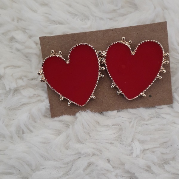 Καρδιές καρφωτά σκουλαρίκια - καρδιά, κοσμήματα, δώρα αγίου βαλεντίνου