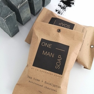 Χειροποίητο αντρικό σαπούνι - "One Man Soap" 115γρ. - 2
