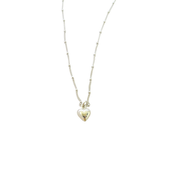 Μακρύ Ασημένιο κολιέ Καρδιά - Ασήμι 925 - ασήμι, καρδιά, μακριά