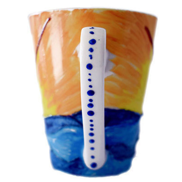 Κούπα Πορσελάνης Sunset - ζωγραφισμένα στο χέρι, πορσελάνη, δώρα γενεθλίων, κούπες & φλυτζάνια - 4