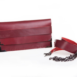 BELT BAG - δέρμα, μεταλλικά στοιχεία, μέσης, μικρές