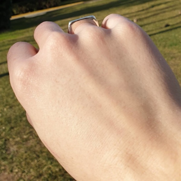 ''Moira ring'' - Χειροποίητο δαχτυλίδι από ασήμι 925. - ασήμι, επάργυρα, minimal, μικρά, σταθερά - 2