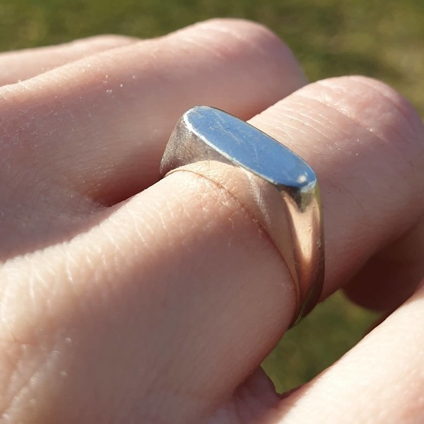 ''Thea ring'' - Χειροποίητο δαχτυιλίδι από ασήμι 925. - ασήμι, επάργυρα, minimal, μικρά, σταθερά - 2