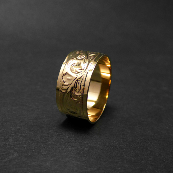 " Spoon Ring ΙΙ " - Χειροποίητο επίχρυσο 18Κ ή επάργυρο δαχτυλίδι! - επιχρυσωμένα, ορείχαλκος, φλοράλ, βεράκια, boho, αυξομειούμενα - 2