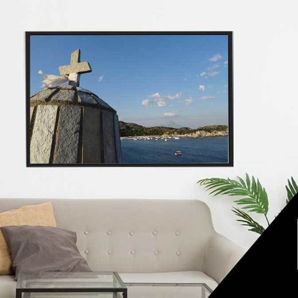 Poster 20*30 Παραθαλάσσιο Τοπίο - Χαλκιδική, Ελλάδα| Φωτογραφικό Χαρτί - σταυρός, αφίσες, θάλασσα - 2