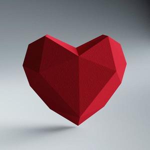 3D Χάρτινη καρδιά - καρδιά, χειροποίητα, πρωτότυπα δώρα, αγ. βαλεντίνου - 2