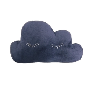 Μαξιλάρι σύννεφο με βλεφαρίδες από fleece ύφασμα μεσαίο μέγεθος 55*34 εκατοστά - κορίτσι, αγόρι, συννεφάκι, μαξιλάρια