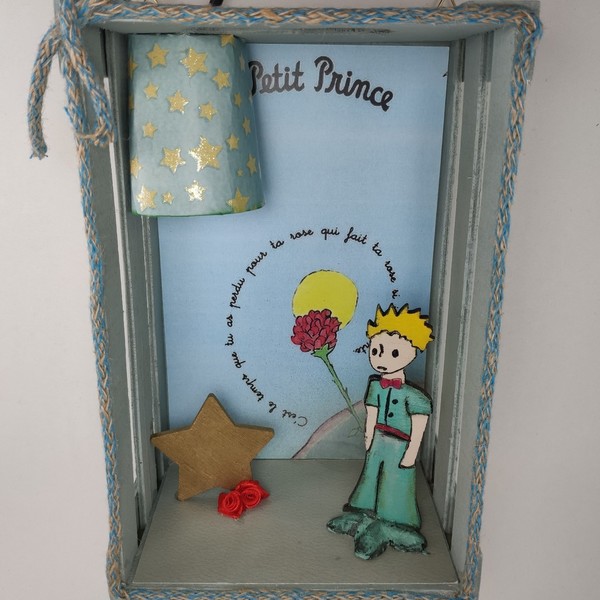 Φωτιστικό δωματίου μικρός πρίγκιπας - πορτατίφ, τοίχου, μικρός πρίγκιπας, παιδικά φωτιστικά - 2