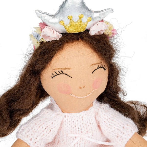 πριγκιπισσα ΦΛΕΡΙΑ - λούτρινα, πριγκίπισσα, κούκλες - 2