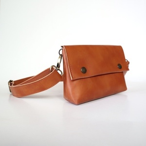 Tan belt bag - vegan friendly, μικρές, μικρές, φθηνές - 2